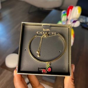 Coach - Heart Cherry Slider Bracelet